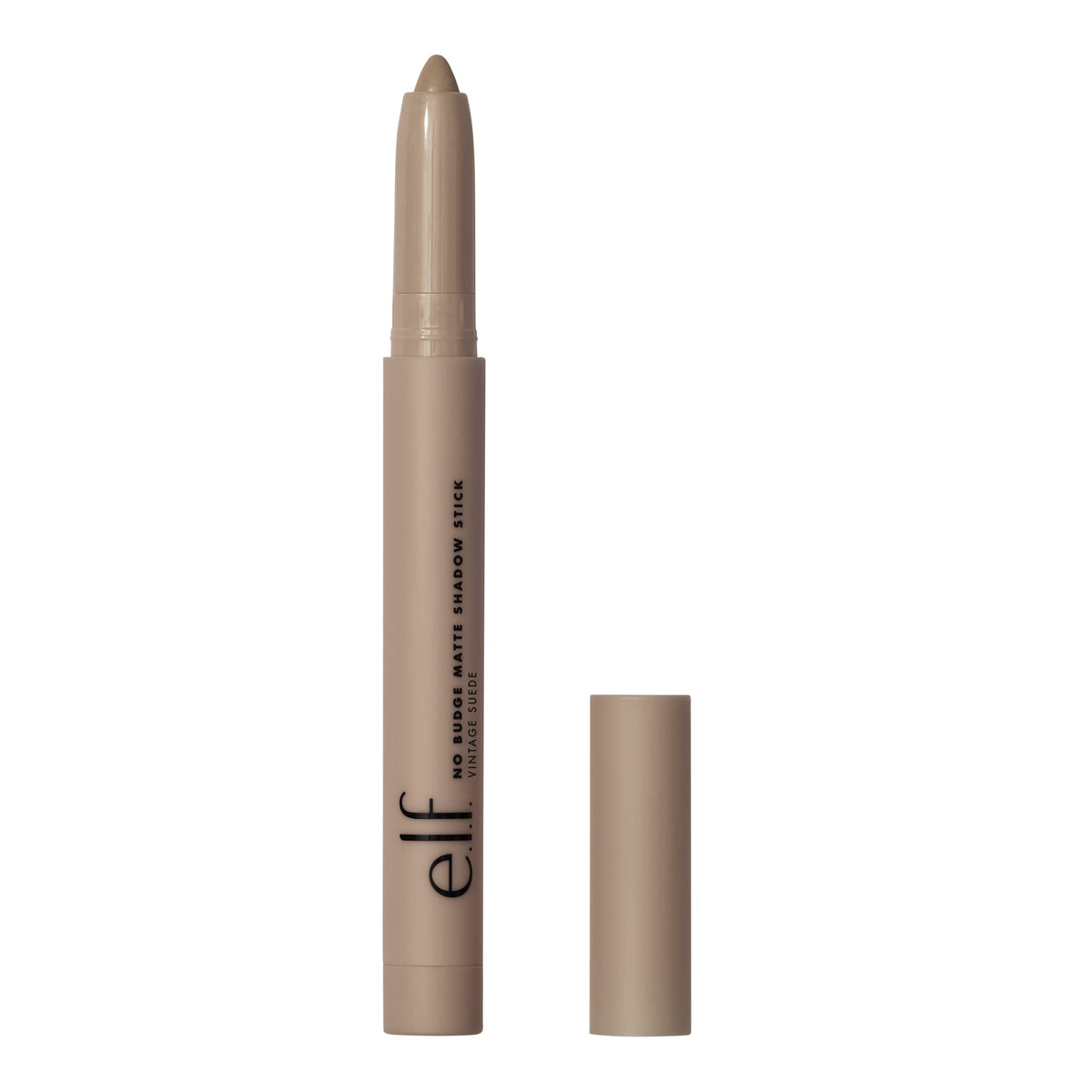 e.l.f. No Budge Matte Shadow Stick, One-Swipe Cream Eyeshadow Stick, Long-Wear & Crease Resistant, Matte Finish, Vegan & Cruelty-Free, Out Of Sight