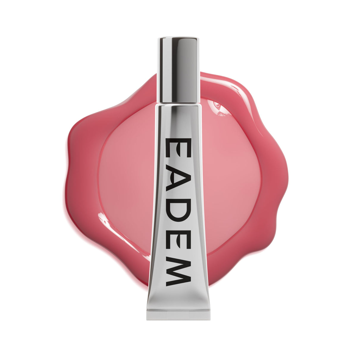 EADEM Tinted Lip Balm, Moisturizing Lip Gloss Tube for Women, Chateau Rose | Le Chouchou, Lip Softening Balm with Cooling Metal Applicator, Plumps & Smoothes Lips, Infused with Acai & Mongongo Butter