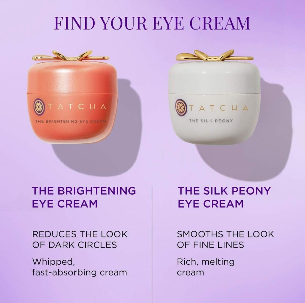 TATCHA The Brightening Eye Cream, Dark Circle Reduction with Vitamin C