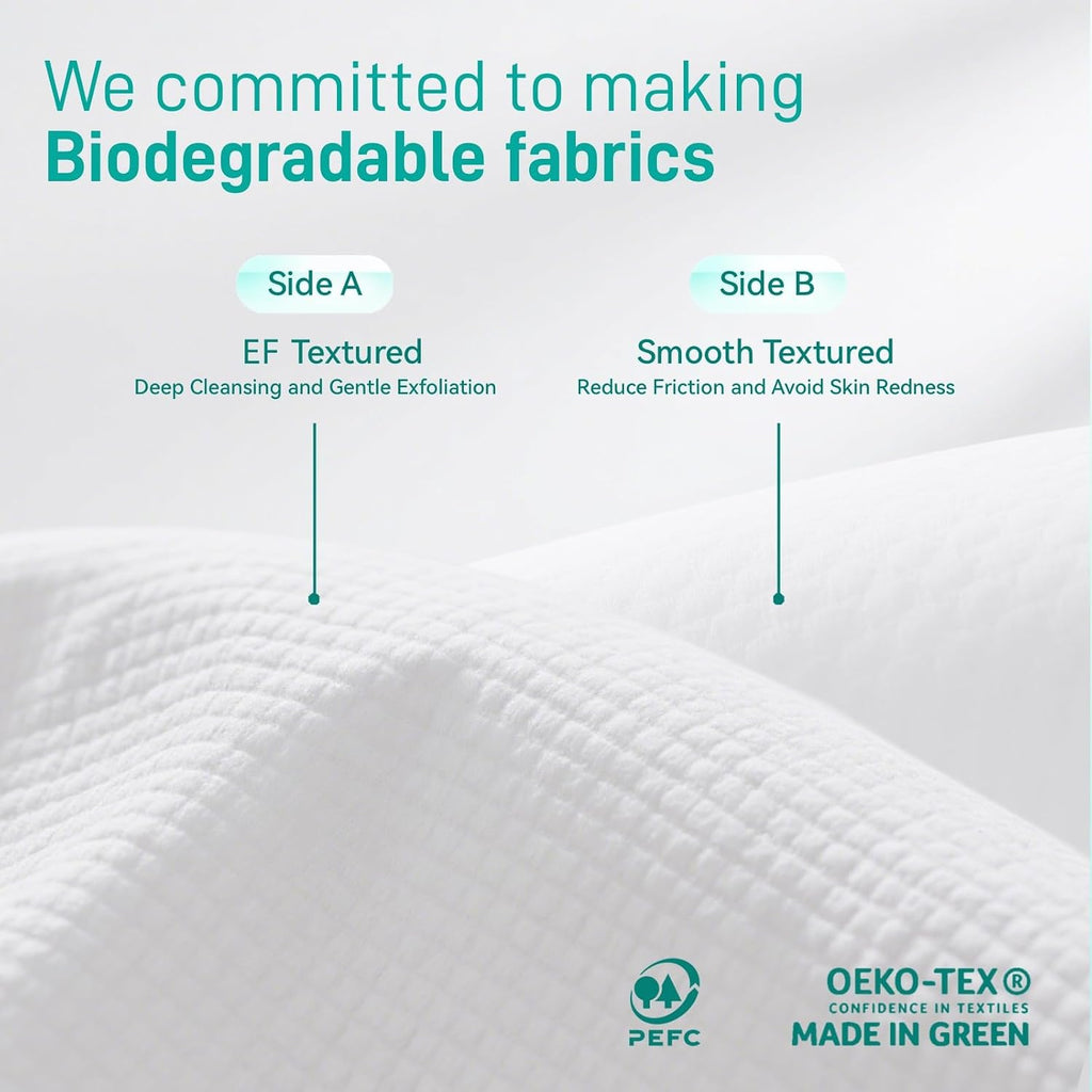 Ditoi Face Towels XXL, Ultra‑Soft Disposable Facial Towels