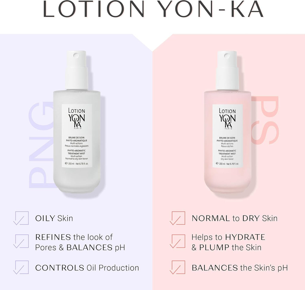 YON-KA Paris Lotion PS Hydrating Toner Face Mist for Dry, Sensitive Skin