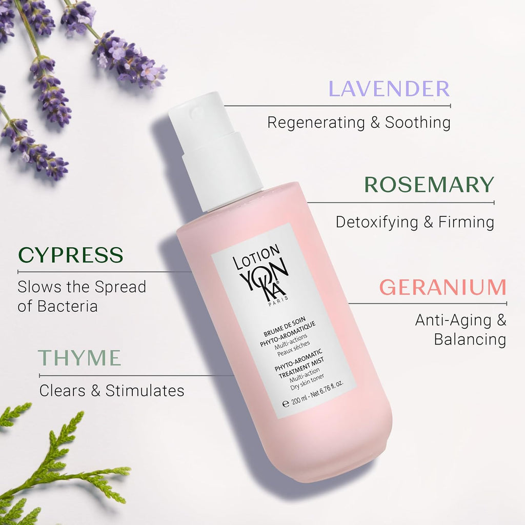 YON-KA Paris Lotion PS Hydrating Toner Face Mist for Dry, Sensitive Skin