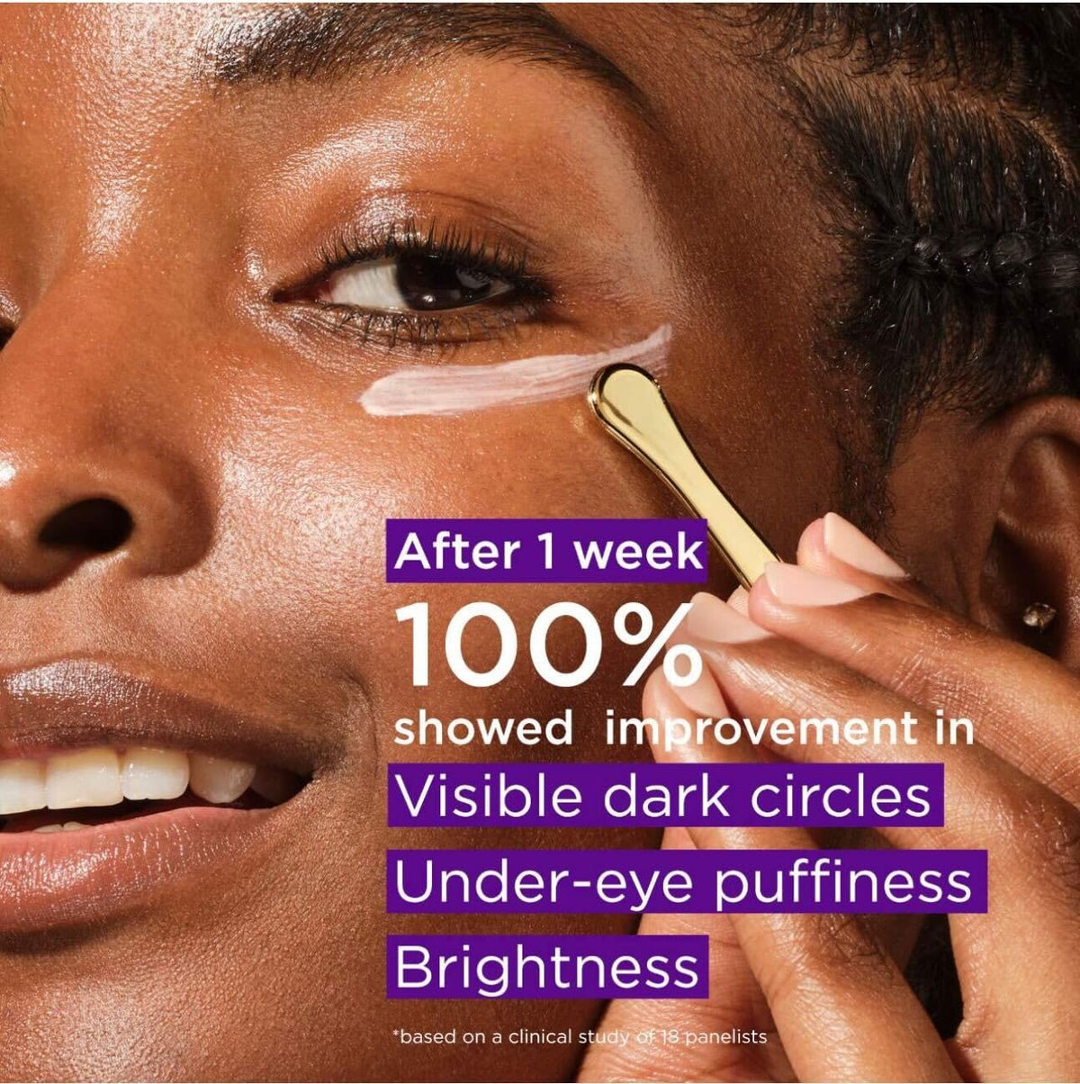 TATCHA The Brightening Eye Cream, Dark Circle Reduction with Vitamin C