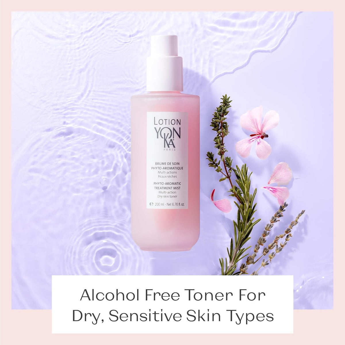 YON-KA Paris Lotion PS Hydrating Toner Face Mist for Dry, Sensitive Skin