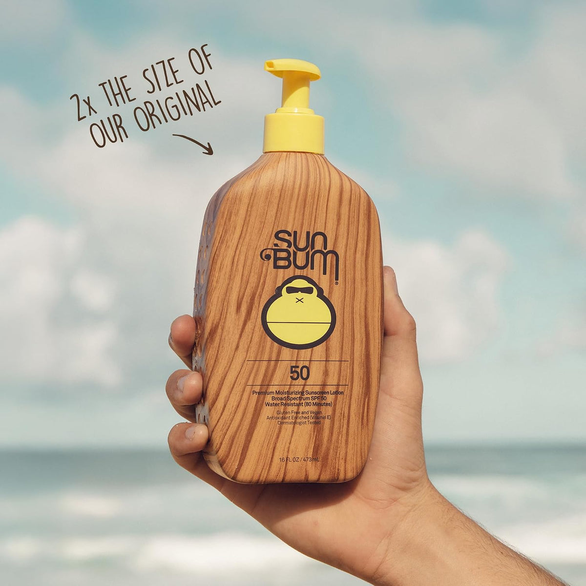 Sun Bum Original SPF 50 Sheer Sunscreen Body Lotion - 16 oz