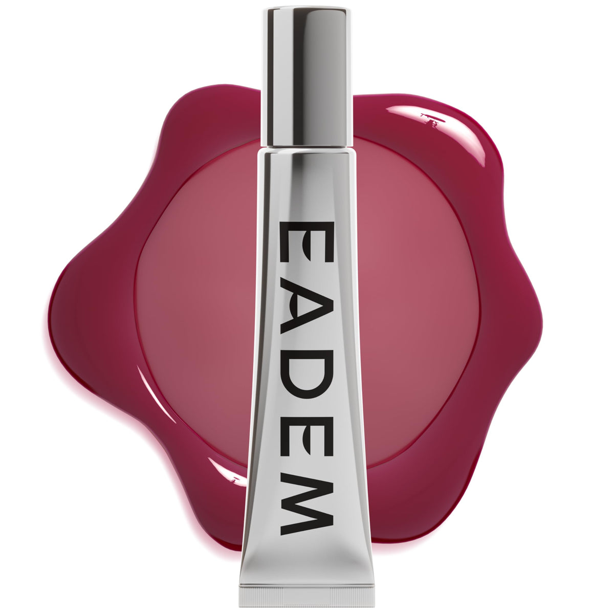 EADEM Tinted Lip Balm, Moisturizing Lip Gloss Tube for Women, Chateau Rose | Le Chouchou, Lip Softening Balm with Cooling Metal Applicator, Plumps & Smoothes Lips, Infused with Acai & Mongongo Butter
