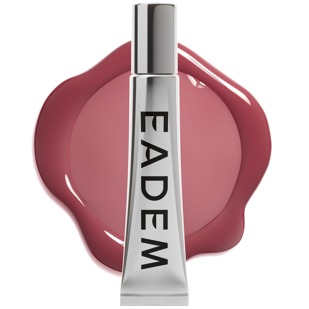 EADEM Tinted Lip Balm, Moisturizing Lip Gloss Tube for Women, Chateau Rose | Le Chouchou, Lip Softening Balm with Cooling Metal Applicator, Plumps & Smoothes Lips, Infused with Acai & Mongongo Butter