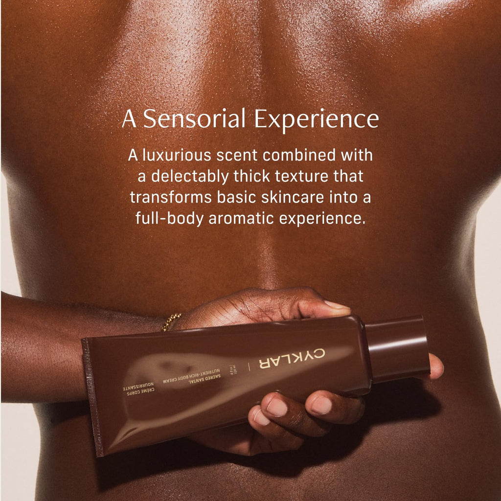 CYKLAR - Nutrient Rich Body Cream + Sensorial Body Wash - Bundle - Sacred Santal Fragrance