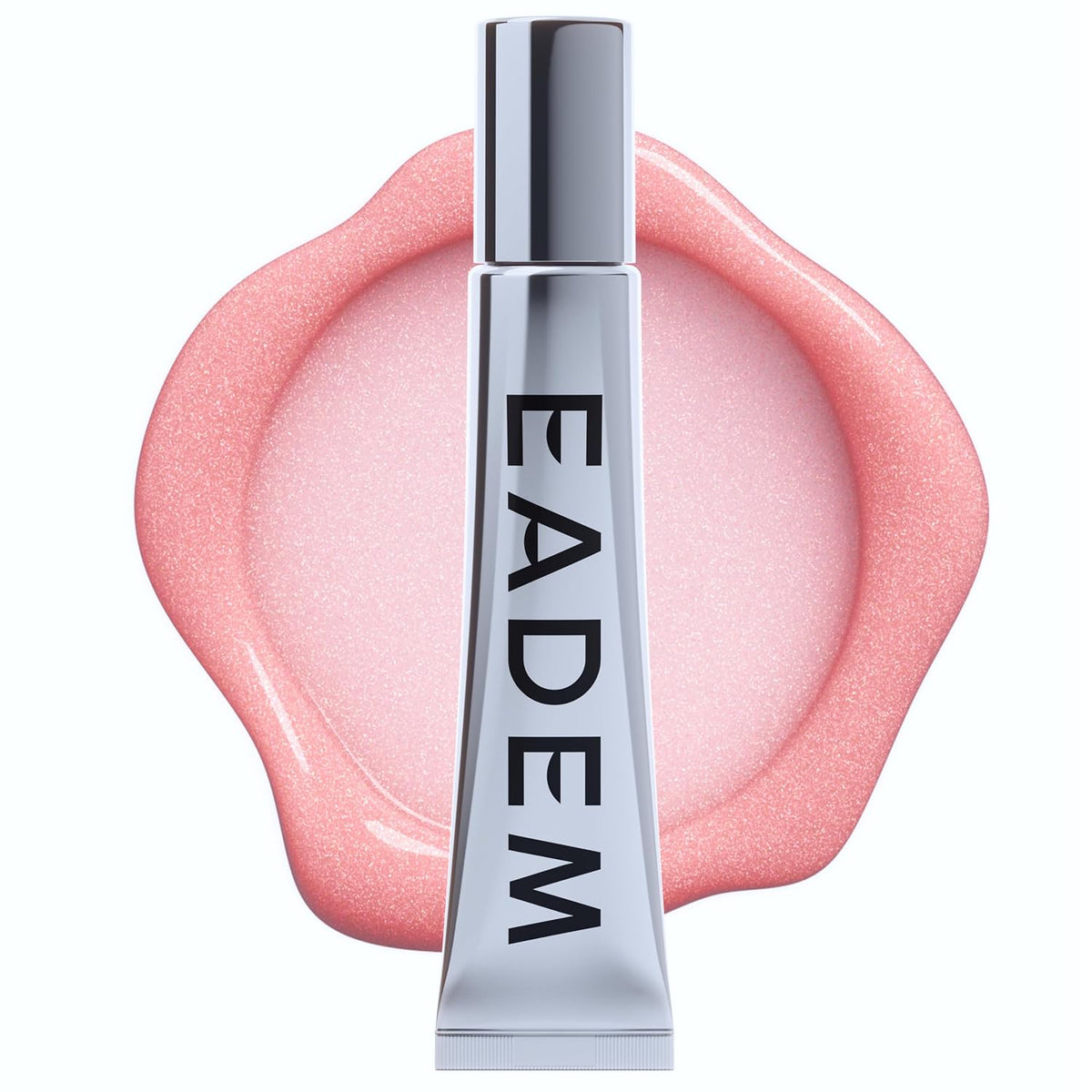 EADEM Tinted Lip Balm, Moisturizing Lip Gloss Tube for Women, Chateau Rose | Le Chouchou, Lip Softening Balm with Cooling Metal Applicator, Plumps & Smoothes Lips, Infused with Acai & Mongongo Butter