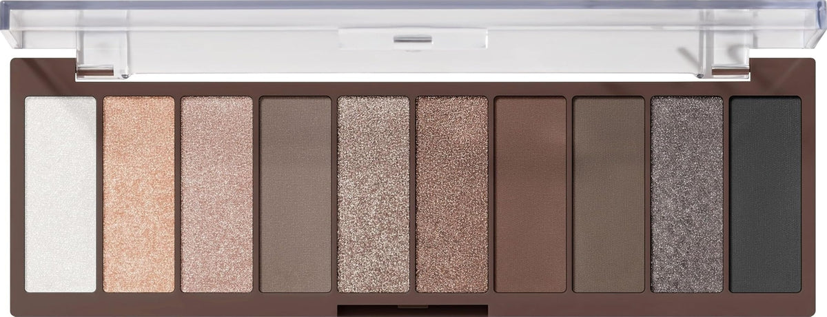 e.l.f. Perfect 10 Eyeshadow Palette, Ten Ultra-pigmented Blue & Purple Metallic Shades, Blendable Formula, Vegan & Cruelty-Free, Intergalactic