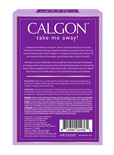 Calgon Ultra Moisturizing Bath Beads, Lavender Vanilla, 30 oz - 2pc
