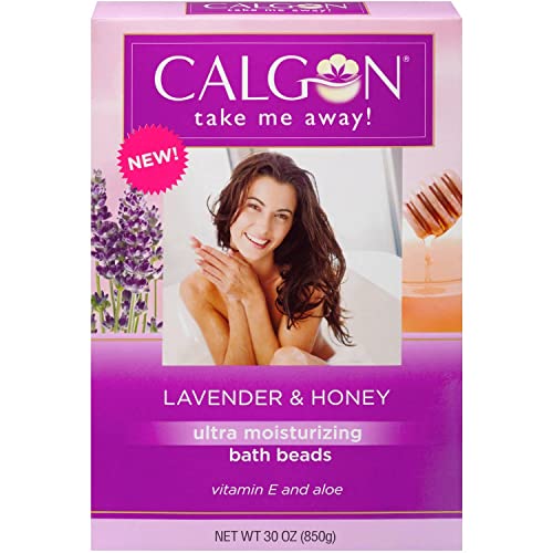 Calgon Ultra Moisturizing Bath Beads, Lavender Vanilla, 30 oz - 2pc