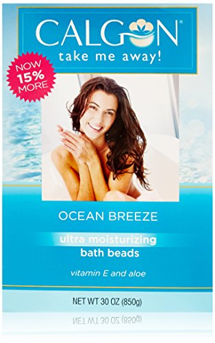 Calgon Ultra-Moisturizing Bath Beads, Ocean Breeze, 30 Ounce